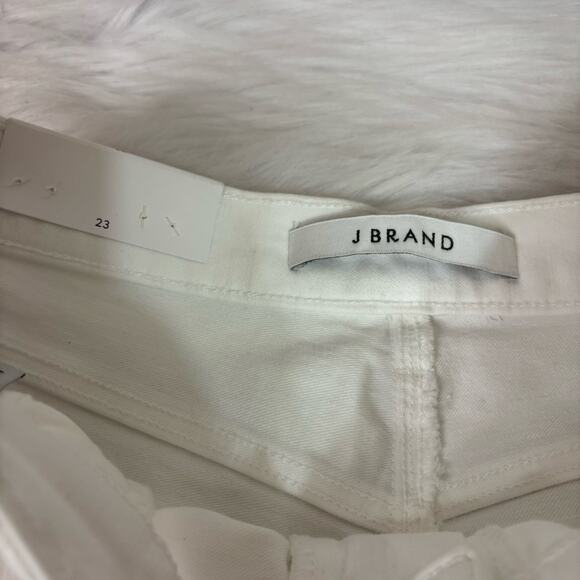 NWT J Brand White Ruby High-Rise Crop Cigarette Pants Size 23 EE0599 - Picture 5 of 9